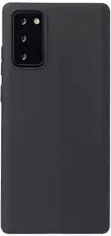 TPU back cover Geschikt voor Samsung Galaxy A71 4G - Zwart hoesje + Gratis screenprotector
