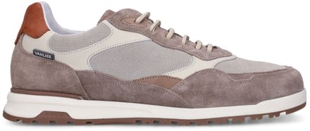 Van Lier - Heren - Beige suède sneakers - Maat 41