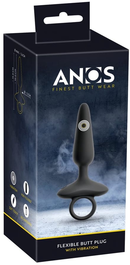 Anos Flexible Butt Plug Vibrat