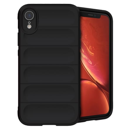 imoshion Hoesje - Geschikt voor Apple iPhone XR - EasyGrip Backcover - Zwart