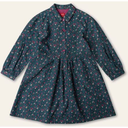 Oilily Delice Jurk- maat128/8yr Deep Teal
