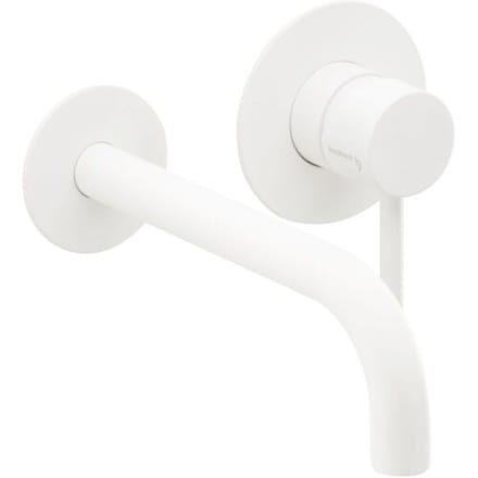Herzbach DEEP WHITE concealed basin mixer 21 cm 23.203754.1.07