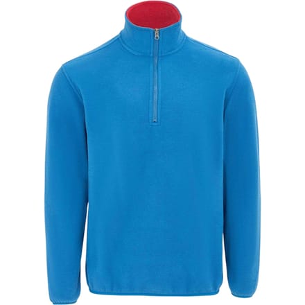 Donnay Heren Quarter Zip Fleecejack (Blauw)