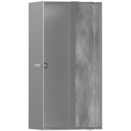 Hansgrohe XtraStoris Rock wall niche installation box with tileable door 15 x 10 x 30 cm 56082800
