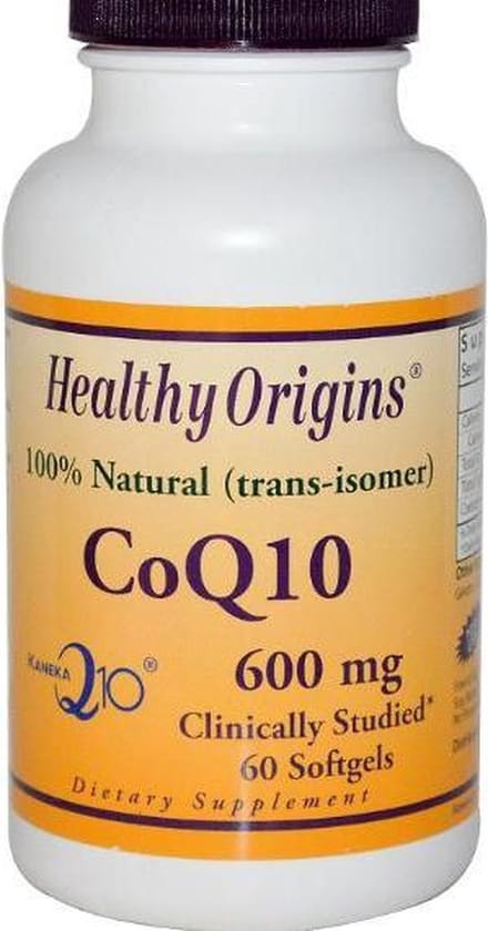 CoQ10, Kaneka Q10, 600 mg (60 Softgels) - Healthy Origins