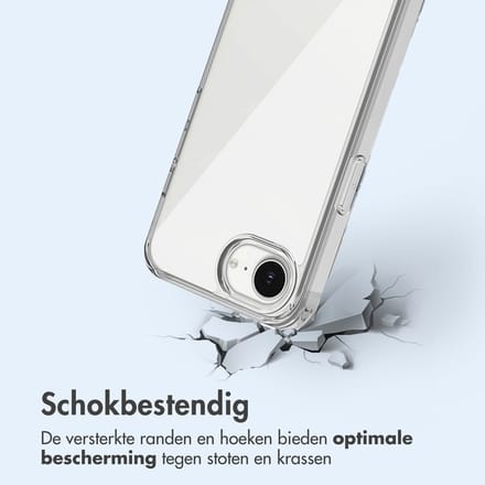 imoshion Hoesje - Geschikt voor Apple iPhone 17e / 16e - Protective Backcover - Transparant