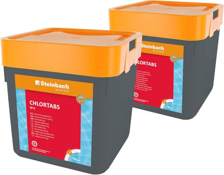 Chlortabs voor zwembadonderhoud - 20g voor optimale waterkwaliteit (2x5 kg)