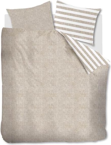 Snoozing Jason Dekbedovertrek - Extra breed - 260x200/220 cm - Sand