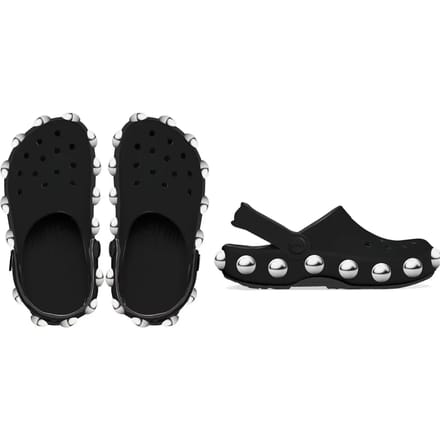 Crocs Classic Big Studded Klompen Zwart EU 38-39