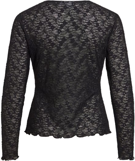 VILA - VIFAY O-NECK L/S TOP - NOOS - Dames - Blouses