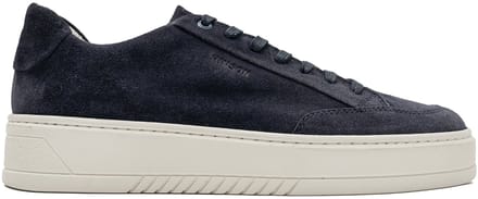 Hinson miller retro sneakers donkerblauw suède