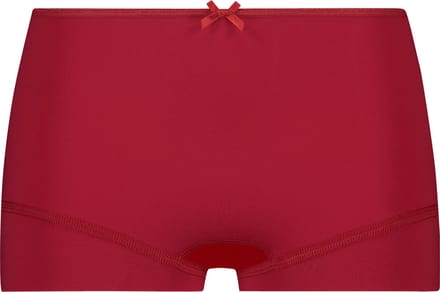 RJ Pure Color Dames Short Donkerrood XL