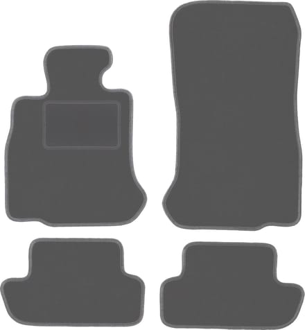 Grafiet automatten voor: BMW 6 F12 Cabrio (2011-2018)