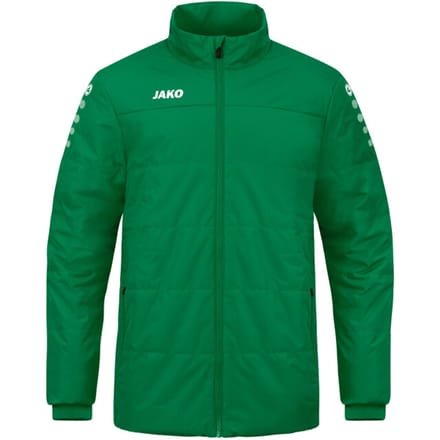 Jako Team Coachvest Kinderen - Sportgroen | Maat: 152