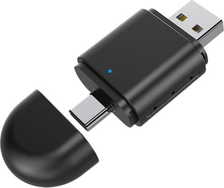 Garpex® 2-in-1 Carplay Dongle - Draadloos Carplay - USB-C