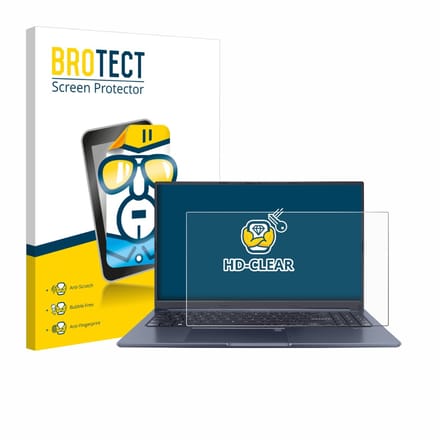 BROTECT - Screenprotector voor ASUS Vivobook 15X OLED M1503QA - Folie Beschermfolie transparant
