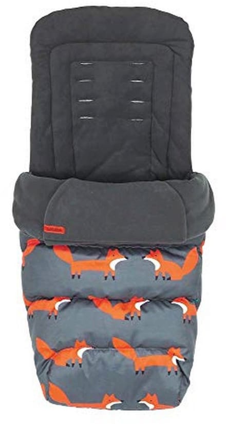 Luxe Voetenzak voor Kinderwagen - Wasbare en Gewatteerde Voering met Kangoeroezak