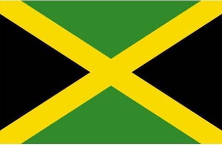 Vlag van Jamaica 90 x 150