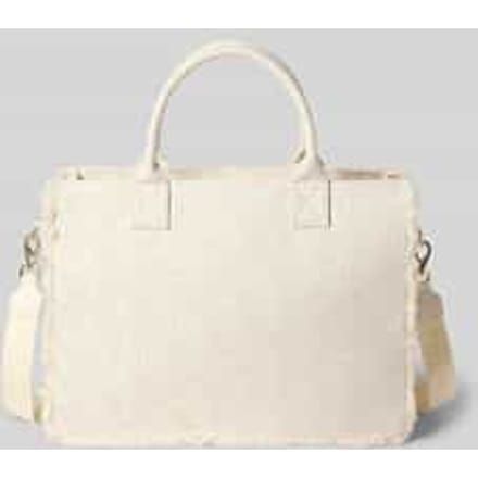 Handtas met label-stitchings model 'SHYLA'