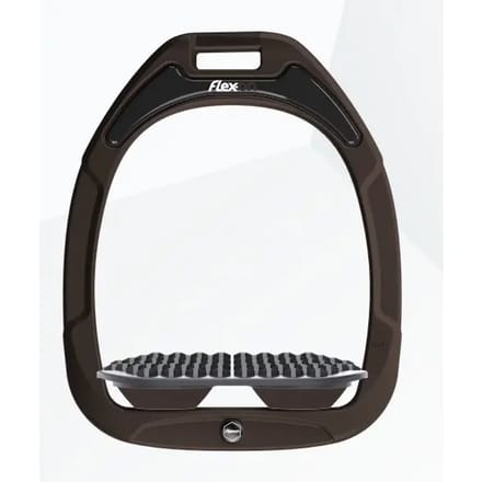 Endurance stijgbeugels Bruin/Grijs Flex-On Green Composite