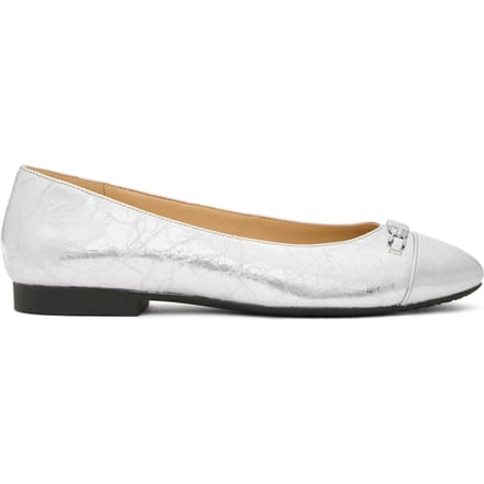 Michael Kors Rebecca Flex Ballet Silver Taglia: 41 | Ballerine Outlet | Donna | Grigio
