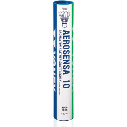 Yonex Aerosensa 10 verenshuttle - training - wit - 12pcs