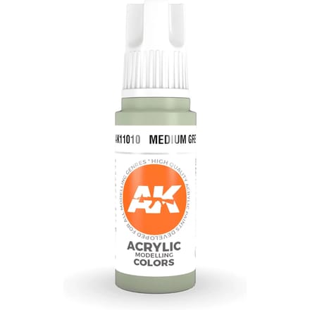 Medium Grey Acrylic Modelling Color - 17ml - AK-11010