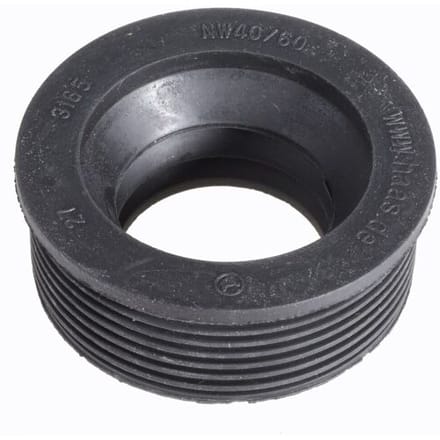 HAAS rubber sleeve 59 x 33 mm for cast iron pipe elbow 3165