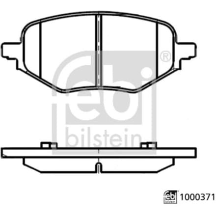 Remblokset FEBI BILSTEIN 1000371