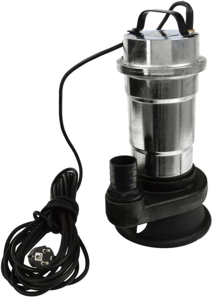 GEKO Waterpomp - Nikkel - 550W - 17.000 l/u - Voor Vuil Water