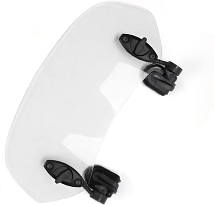 Universele Verstelbare Motorfiets Windscherm Verlengstuk Clip-On Spoiler