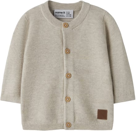 Name it gebreid vest biologisch katoen