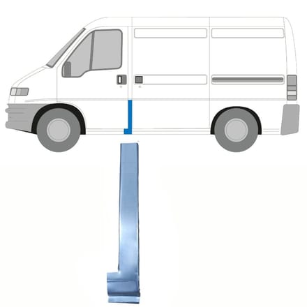 Reparatiepaneel stijl voor Citroen Jumper 1994-2006 / Links