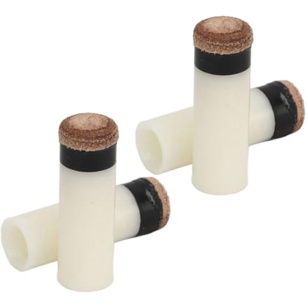 12 STUKS Poolkeu Tips 11mm PU Leer en Plastic Universele Keu Tip Vervangingen voor Biljartzaal beige