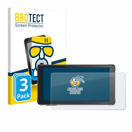 BROTECT - Screenprotector voor Interphone RideSync Sync55 - Folie Beschermfolie Beschermglas matte 3 Stuks