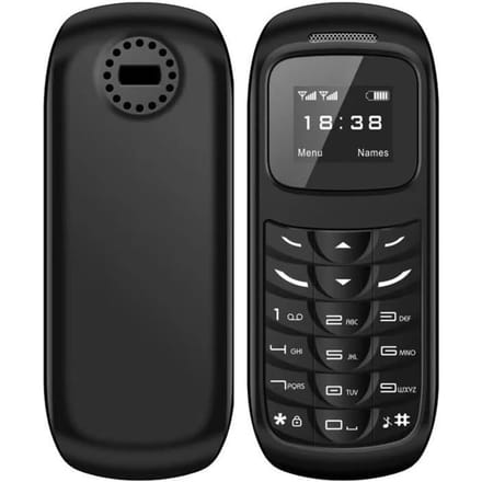 Mini Téléphone GSM Bluetooth - BM70 - Écouteur Dialer - Nano SIM - Noir