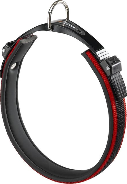 Ferplast Hondenhalsband Ergocomfort 52 Tot 60 Cm Zwart/rood