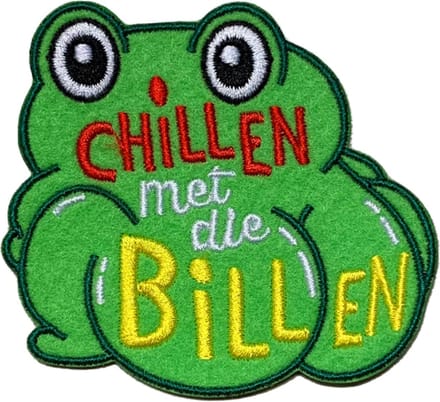 Fjesta© Oeteldonk embleem - Chillen met die billen