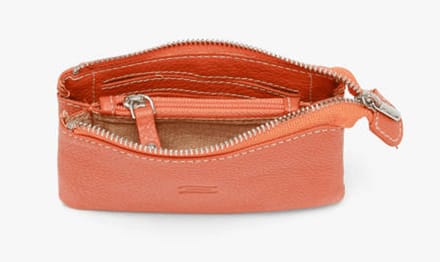 Crinkles Portemonnaie Flame | Oranje | Maat: One Size