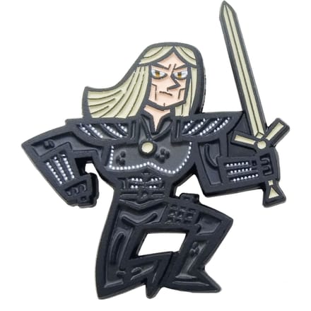 DUST! The Witcher - Geralt Enamel Pin Badge - Limited Edition Exclusive To Zavvi