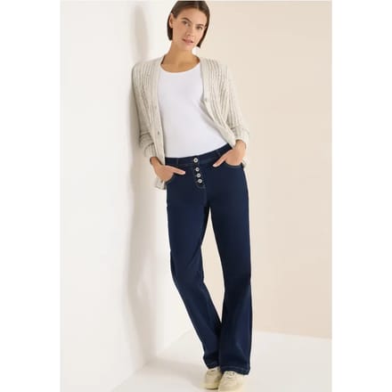 Uitgerolde Wide Legs jeans