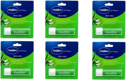 Vaseline Aloë Vera Lippenbalsem - 6 x 4.8 g