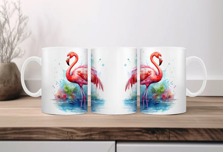 Auqarel koffiemok Flaminco 1
