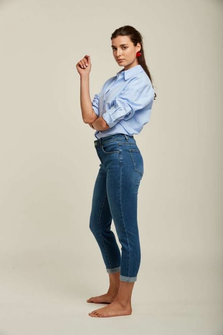 Broek Toxik3 boyfriend fit jeans normale taille