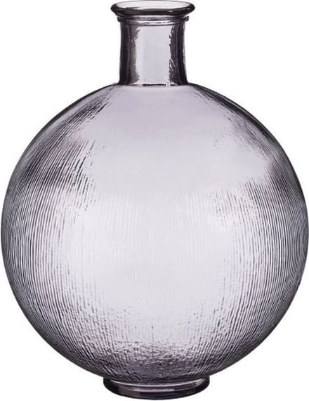 Mica Decorations Vaas Qin - 34x34x42 cm - Glas - Paars