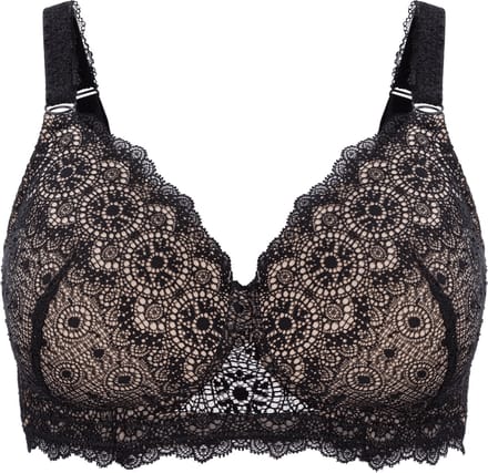 Megami - Allure prothese bh - M9103 - Zwart - 75D