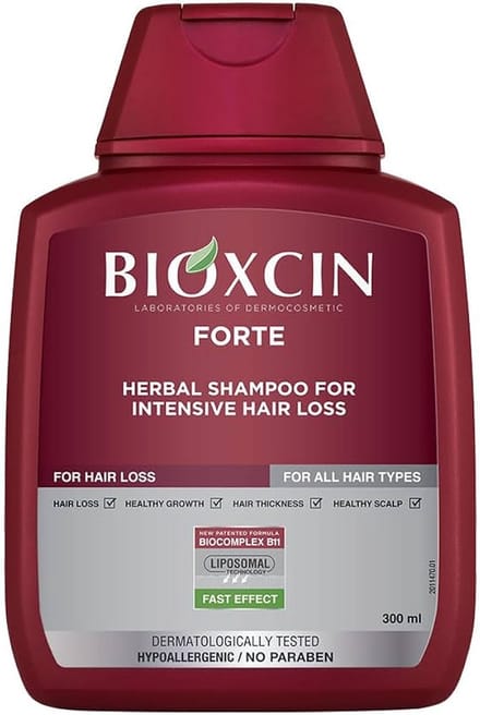 Bioxcin Forte Shampoo - Anti-Haaruitval - 300 ml - bio shampoo - herbal shampoo - Haarverzorging - Haaruitval - Forte shampoo - bioxcin shampoo - shampoo