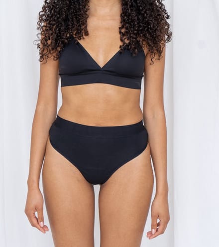 Lotties Period - Comfy high-waist string - Maat M -Menstruatie ondergoed