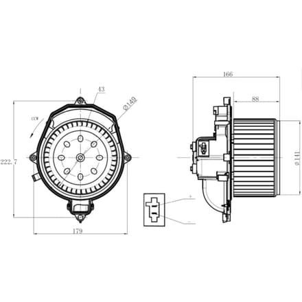 Binnenventilator NRF 34269