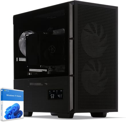 Sedatech Advanced Gaming PC ATX RGB • Intel i5-12400F 6x 2.5GHz • Geforce RTX5060 • 32Gb DDR5 • 2Tb SSD M.2 • WiFi • Bluetooth, USB C • Windows 11 • Desktop computer